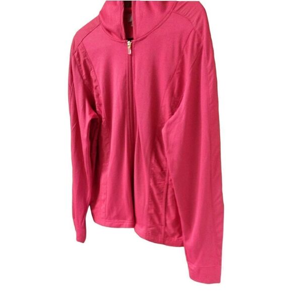 PRO SPIRIT Plus Size Women’s Pink  Lightweight Athletic Jacket. - Picture 6 of 15